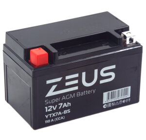 Аккумулятор ZEUS SUPER AGM  7Ah [СТ1207 YTX7A-BS YT7B-BS] (150*86*94) п/п