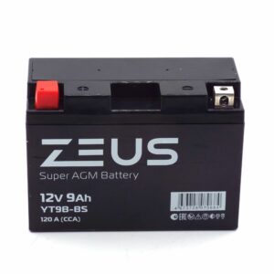 Аккумулятор ZEUS SUPER AGM 9 Ач (СТ 1209.1) (YT9B-BS) (150*70*105) о/п