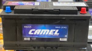 Аккумулятор CAMEL 110 А/ч Обратная R+ 394x175x190 EN960 A