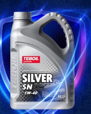 Масло моторное 5/40 Silver SN TEBOIL п/синт. API SN/CF 4 л.
