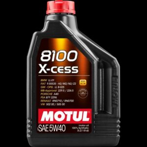Моторное масло MOTUL 8100 X-CESS 5W-40 1 л. │SN A3/B4 GEN2 B2439 (1/12)