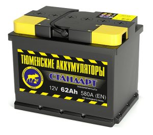 АКБ "Тюменские Акумуляторы" Стандарт 6СТ-62L А/ч (580 A) (242*175*190) (L2)│ (Россия) п/п