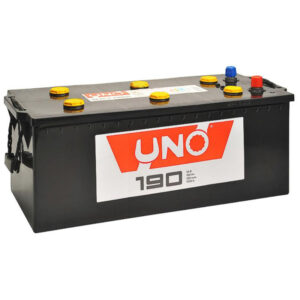 Аккумулятор UNO 6СТ-190 (4) (конус) тип В (1200 A) (513*223*223) Конус п/п