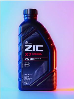 Масло моторное ZIC X7 DIESEL 5W-30 синт. 1 л. │SL/CF