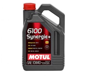 Моторное масло MOTUL 6100 SYNERGIE+ 10W-40 1 л. │SN/CF A3/B4   (1/12)