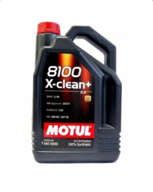 Моторное масло MOTUL 8100 X-CLEAN+ 5W-30 4 л. │C3 B2186 (1/4)