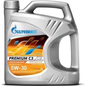 Масло моторное GAZPROMNEFT Premium C3 5W30 4 л.