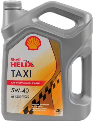 Масло моторное SHELL Helix Taxi 5W-40 синт. 4 л. │SN/SN+ A3/B4