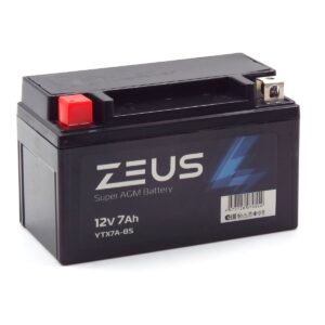 Аккумулятор ZEUS SUPER AGM 7 Ач о.п. (YTX7L-BS) (СТ 1207.1)